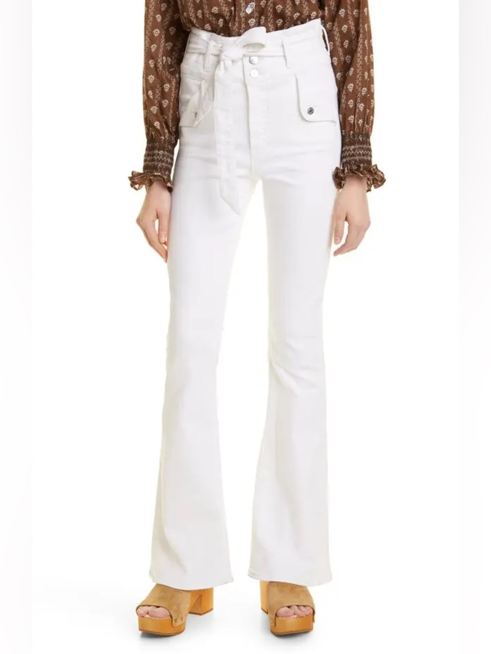 VERONICA BEARD GISELLE TIE FRONT JEANS ❤️❤️